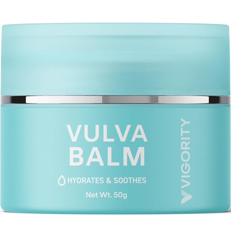 [Australia] - Vulva Balm Vaginal Moisturizer for Women: Natural Vulva Moisturizer & Vulva Cream for Dryness, Itch, Odor & Irritation - Menopause Support With Beeswax, Shea Butter, Emu Oil, and CoQ10 - Estrogen Free 1.76 Ounce (Pack of 1) 