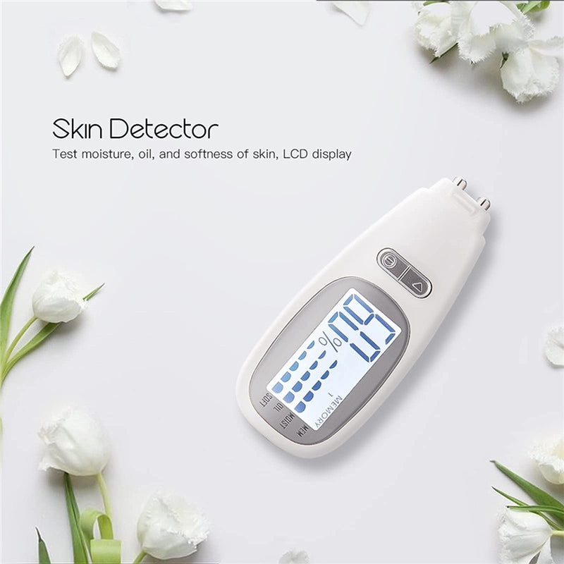 Elitzia Mini Portable Digital Skin Moisture Analyzer With LCD Screen Skin Care Device ET302