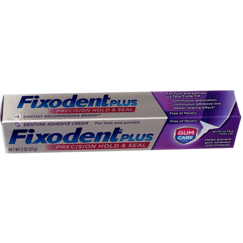 [Australia] - Fixodent Plus Denture Adhesive Cream Gum Care, 2 Oz by Fixodent 