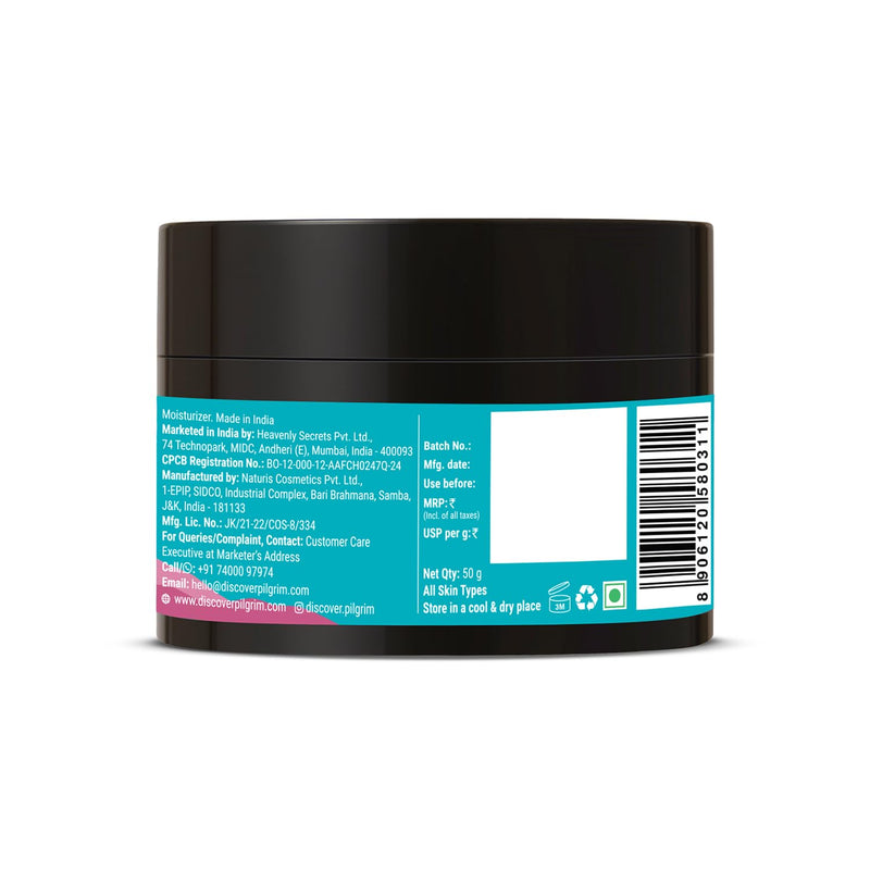 Pilgrim Red Vine Vitamin C Face Cream SPF 30 | with Rosehip Oil (PA+++) | Fights Wrinkle | Provides Long Lasting Sun Protection | 1.76 Oz (50gm)