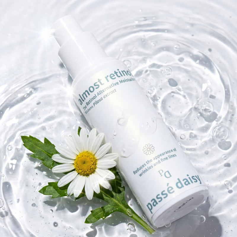 Passé Daisy, Renewal Moisturizer Sérum, Face Care, Skin Booster, Age-Defying, Vitamins, Antioxidants, Softens Look of Fine Lines, Sensitive Skin, Lightweight, Natural Formula, 1.69 Fl Oz.