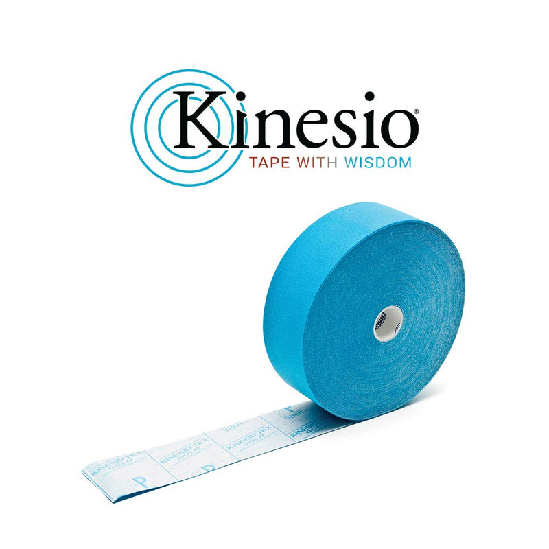 [Australia] - Kinesio Taping - Elastic Therapeutic Athletic Tape Tex Gold FP - Bulk Roll - Blue – 2 in. x 103 ft 2 Inch x 103.3 Feet (Pack of 1) Blue Bulk 