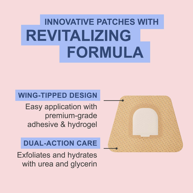 Kerasal Nighttime Renewal Fungal Nail Patches - 14 Patch - Overnight Repair for Nail Fungus Damage, 8-Hour Treatment Restores Healthy Appearance (Packaging May Vary) 14 Count (Pack of 1) Nail Renewal Patches