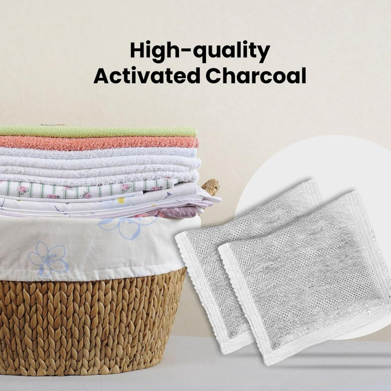 [Australia] - Green Piece® 24 Pack Overstuffed All-Natural Diaper Pail Deodorizer | Activated Charcoal Air Purifier Compatible with Diaper Pails, Shoe Closets, Trash Cans, Pets - Made in The USA by Green Piece 24 Count (Pack of 1) 