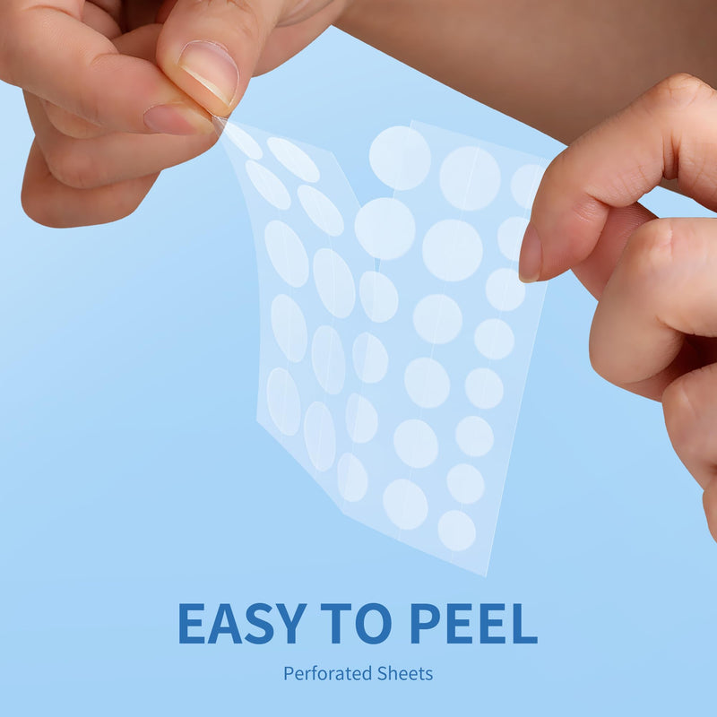 [Australia] - Pimple Patches for Face, 4 Size 300 Counts Acne Patches, Hydrocolloid Patches for Covering Zits and Blemishes, Spot Stickers with Salicylic Acid, Tea Tree Oil & Calendula Oil 