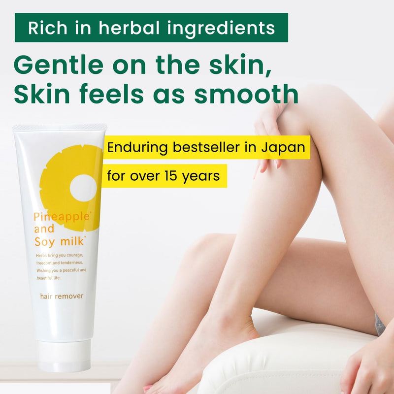 [Australia] - Hair Removal Cream for Women with Pineapple and Soymilk, Made in Japan, 8.1 OZ Hair Removal Cream for Women 