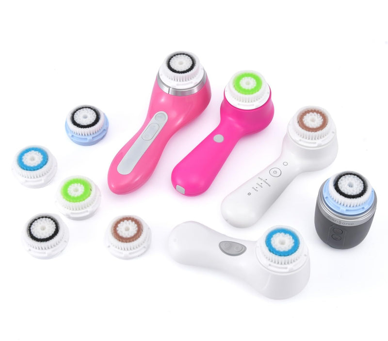 [Australia] - Clarisonic Brush Head Replacement Set Compatible with Mia 1, Mia 2, Mia Fit, Alpha Fit, Smart Profile Uplift and Alpha Fit X, 4 Count 
