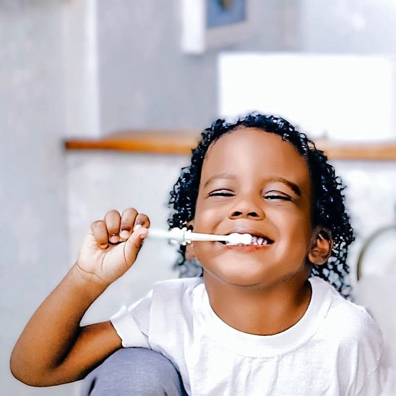 [Australia] - ROARex® All-Natural Eco Friendly Kids Toothbrush Made from Plants - Giraffe 4-36m - Baby to Toddler - Rose/Mint - 4pk | 1% for The Planet Product 4 Count (Pack of 1) Green,pink 