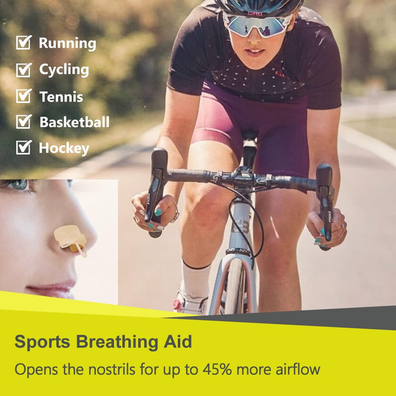 [Australia] - WoodyKnows Racer Nasal Dilator, Model 2024 Standard, improves sports airflow, nasal congestion aid (Trial XS/S/M/L) Trial 