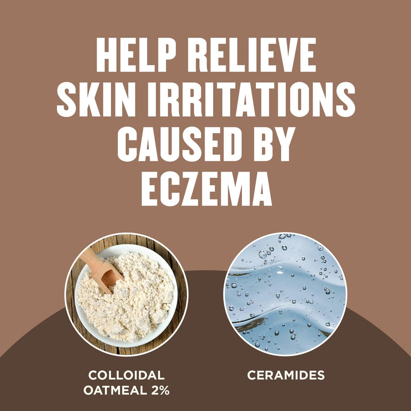 Gold Bond Medicated Eczema Relief Skin Protectant Lotion, 14 oz | Relieves 5 symptoms related to eczema, Accepted by National Eczema Association, steroid-free 14 Ounce