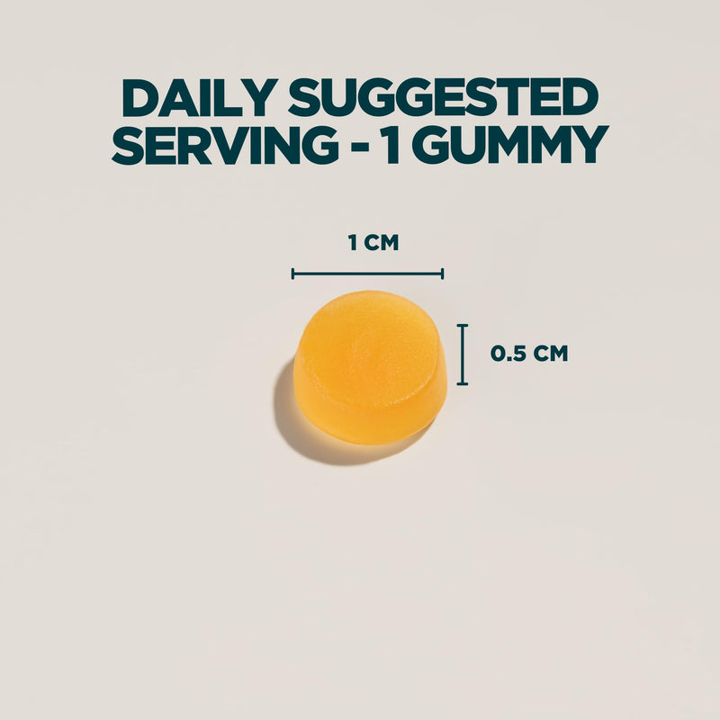 Vitamin D Gummies 25mcg - Support Immune System, Bone Health & Muscle Function - Orange - Vegetarian Friendly - 60 Gummies - Essential Vitamin D for Immune Boost, Bone Maintenance & Muscle Support