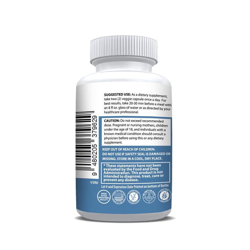 #1 Complete Research Vision Formula Advanced Eye Health Vitamin & Mineral Supplements for Adults w/Bilberry, Lutein, Zeaxanthin, Lycopene, Resveratrol | Supports Eye Strain, Dry Eyes 60 Capsules