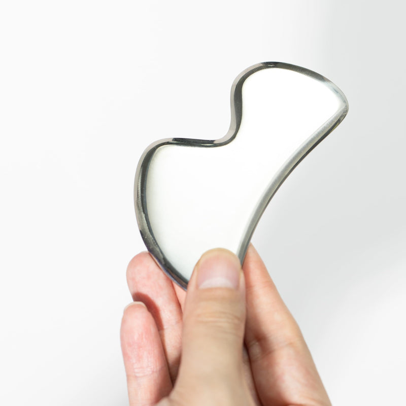 [Australia] - Gua sha Tool Stainless Steel gua sha-Set 4pcs -iastm Tool Gussha Massage Tool Muscle Scraping Tool for Soft Tissue Therapy and Reduce Arms,Back, Legs, Shoulder Muscle Pain(HH1)…… HH1 shape 