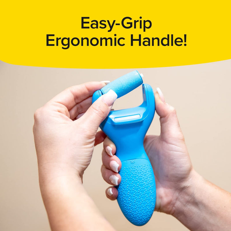 [Australia] - PedEgg Power Cordless Motorized Callus Remover w/ Bright LED Light As Seen On TV, Quickly Removes Calluses & Dry Skin w/ 2000 RPMs of Spinning Action for Smooth, Soft Feet, Easy-Grip Ergonomic Handle 