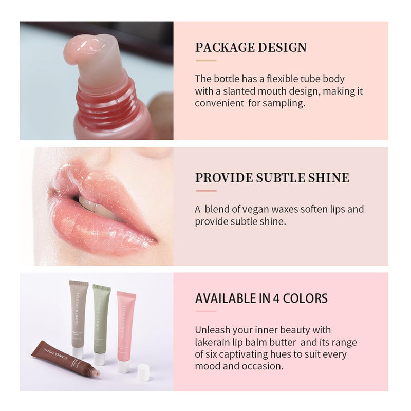 Summer Lip Gloss Lipstick, Containing Natural Oils And Fruit Extracts, Can Soothe And Soften Dry Lips, Keep Moisture For A Long Time, And Is Not Sticky (Mint) Mint