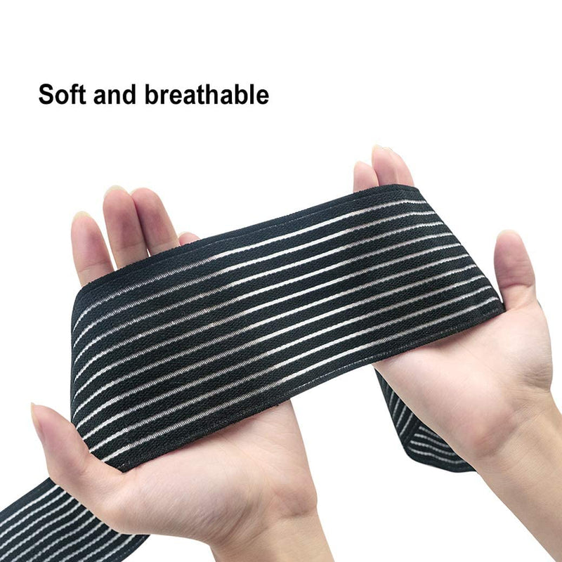 [Australia] - Breast Compression Support Band, Post Surgery Breast Implant Stabilizer, Adjustable Chest Belt, Compression Bandage for Women (Black) Black 