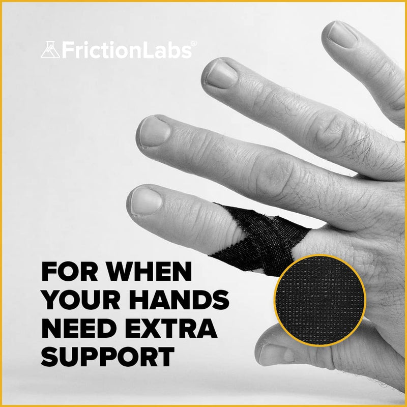 [Australia] - Friction Labs Athletic Finger Tape - Rock Climbing Tape for Skin Protection - 1.5” Zinc Oxide Tape - Protective Sports Tape - Easy Tear, Strong Stick - Recyclable Packaging - 10 Yards 