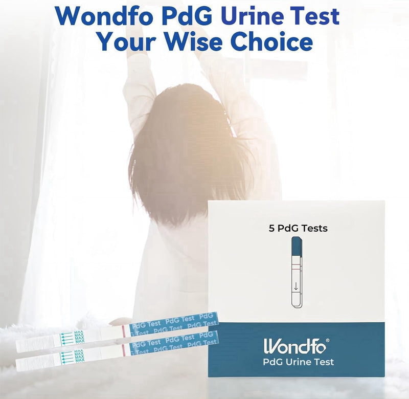 [Australia] - Wondfo PdG Urine Test- 5 Tests to Track Ovulation at Home for Women 