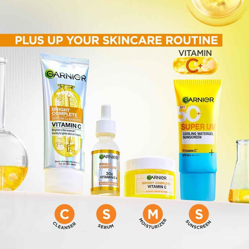Garnier Skin Naturals Glow Serum with Vitamin C+ | Lightweight Formula for Fresh | 30 ml / 1.01 fl oz