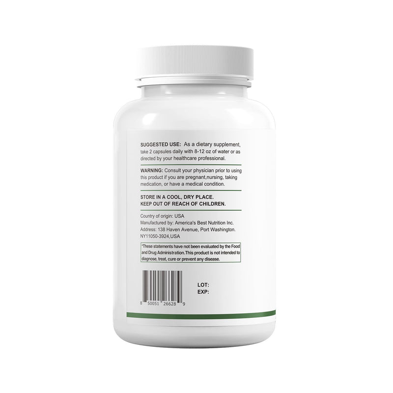 HUJ Cell Antiox+ Supplement - Superior Antioxidants & Cellular Support - Contains Grape Seed Extract, Pomegranate Extract, Resveratrol, and Vitamins C and E - 60 Capsules