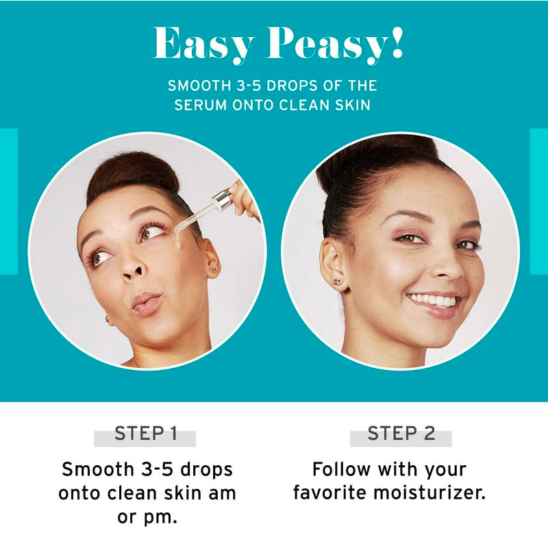 No Bad Stuff - Niacinamide Serum - Rejuvenates, Smooths, + Restores Skin with Vitamin B3, Hyaluronic Acid, and Aloe Vera (1 oz)