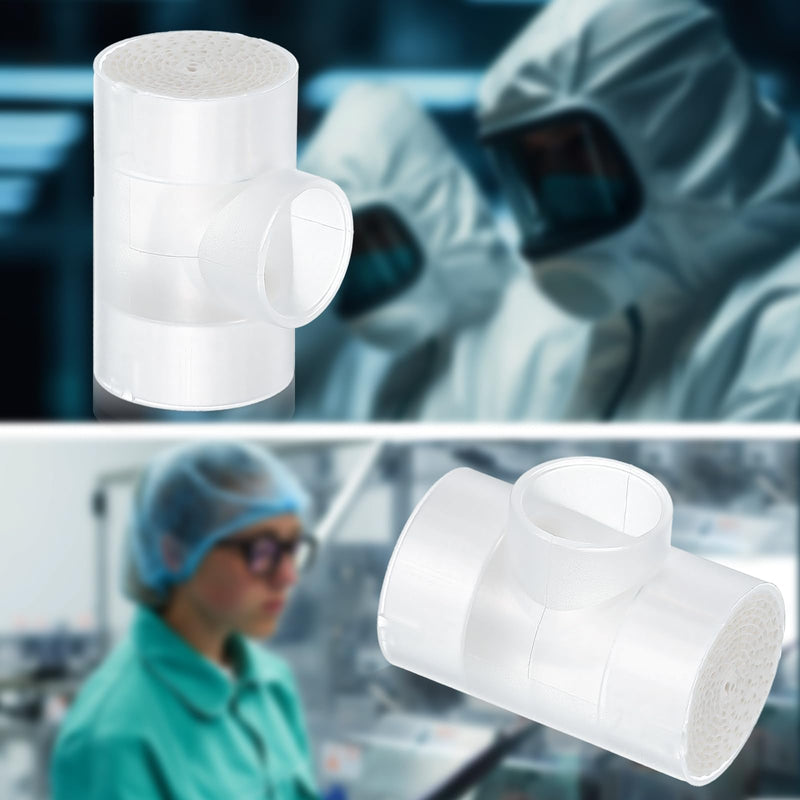 [Australia] - 50 Pcs Tracheostomy HME Heat Moisture Exchanger Individually Package Tracheotomy Humidifier Tracheostomy Supplies 50 