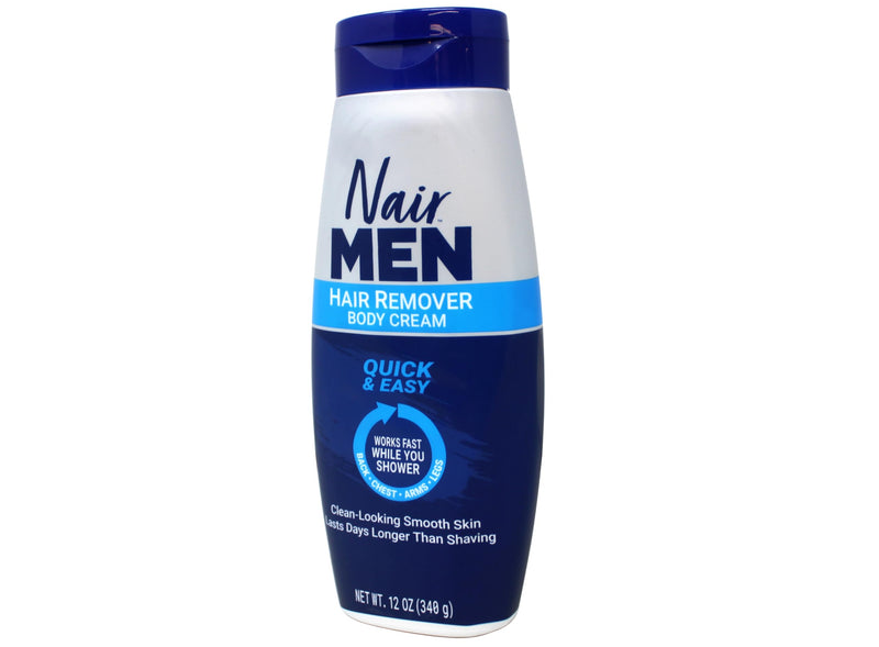 [Australia] - Nair Hair Remover for Men Hair Remover Body Cream, 12 oz (2-Pack) 