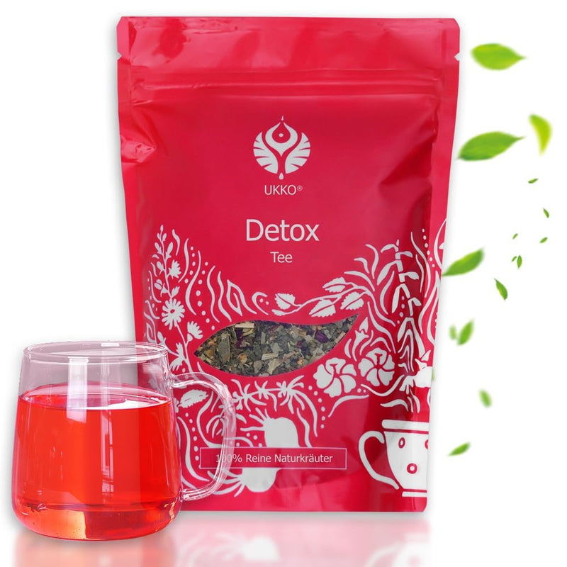 [Australia] - UKKO Detox Tea Contains 8 herbs such as mint, white pansy and ginger, beetroot etc. It promotes fat and energy metabolism and strengthens the immune system. 100% Vegan 