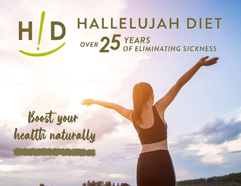 [Australia] - Hallelujah Diet Organic BarleyMax - Barley and Alfalfa Green Juice Powder, Berry Flavor, 8.5 Ounces (60 Day Supply) 