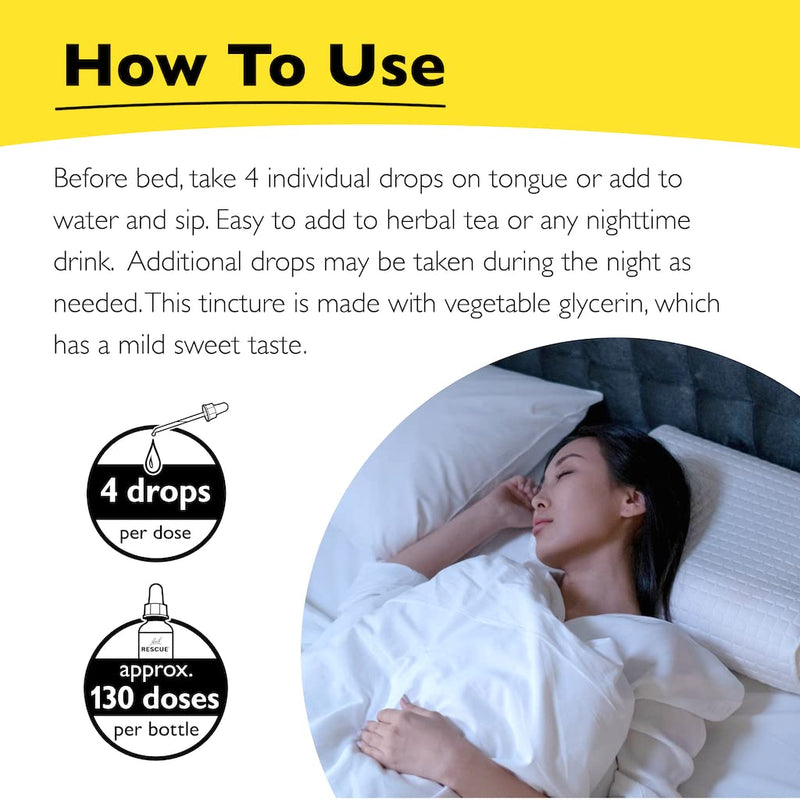 Day & Night Dropper Bundle, Bach Rescue Remedy Dropper, Natural Stress Relief [and] Rescue Sleep Dropper, Natural Sleep Aid, Homeopathic Flower Essence, Vegan, 2 Pack, 20mL Ea