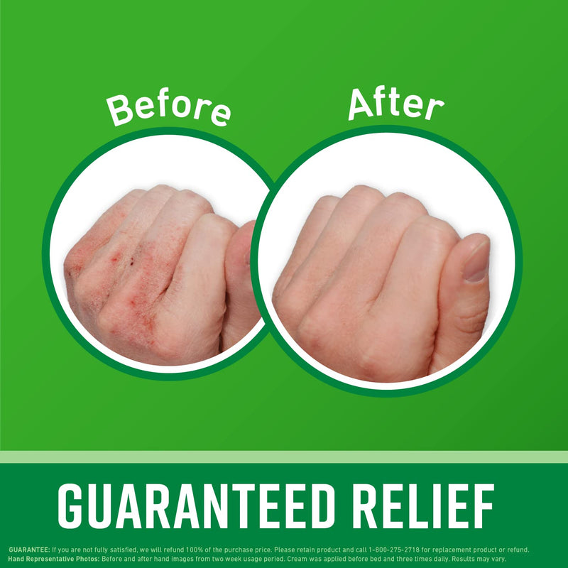 [Australia] - O'Keeffe's Working Hands Hand Cream (3.4 oz Jar) and Healthy Feet Foot Cream (3.2 oz Jar) - Repairing Skincare for Extremely Dry, Cracked Hands and Feet, Travel Size 3.2 Ounce (Pack of 1) 