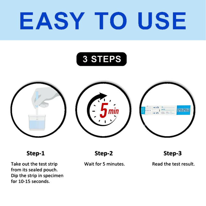 Home Screening Kits - Single Dipcard Urine Screen Kit 5