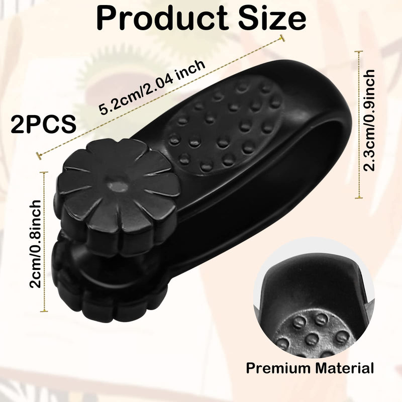 [Australia] - 2Pcs Migraine Pressure Point Clip, Headache Relief Acupressure Hand Clip, LI4 Acupressure Point Clips Relief Tension Anxiety Device, Stress Alleviation, Acuplus Relief 