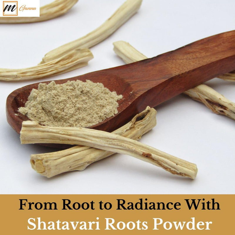 [Australia] - 100% Natural Shatavari/Asparagus Racemosus Powder for Health and Skin Care 0.5 LBS / 227 GMS 