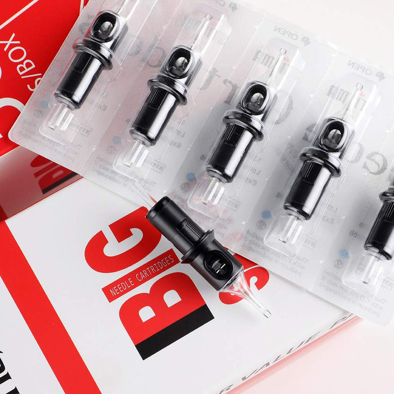 [Australia] - STIGMA #12(7RL) Standard Disposable Tattoo Needle Cartridges with Membrane Safety Cartridges for Tattoo Artists Round Liner 50Pcs Super Value Pack EN05-50-1207RL 1207RL 