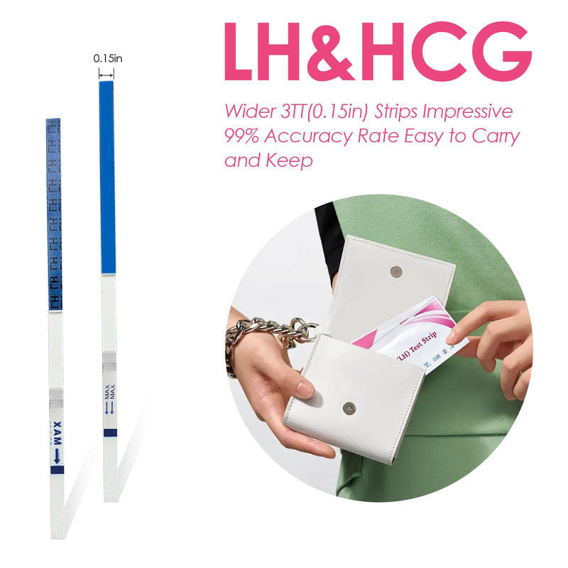 [Australia] - 25 ovulation test + 10 pregnancy test, desire to have children, ovulation test kit, reliable cycle and fertility monitoring, fertility test for women/ovulation (25 LH + 10 HCG) 1 piece (pack of 35) 