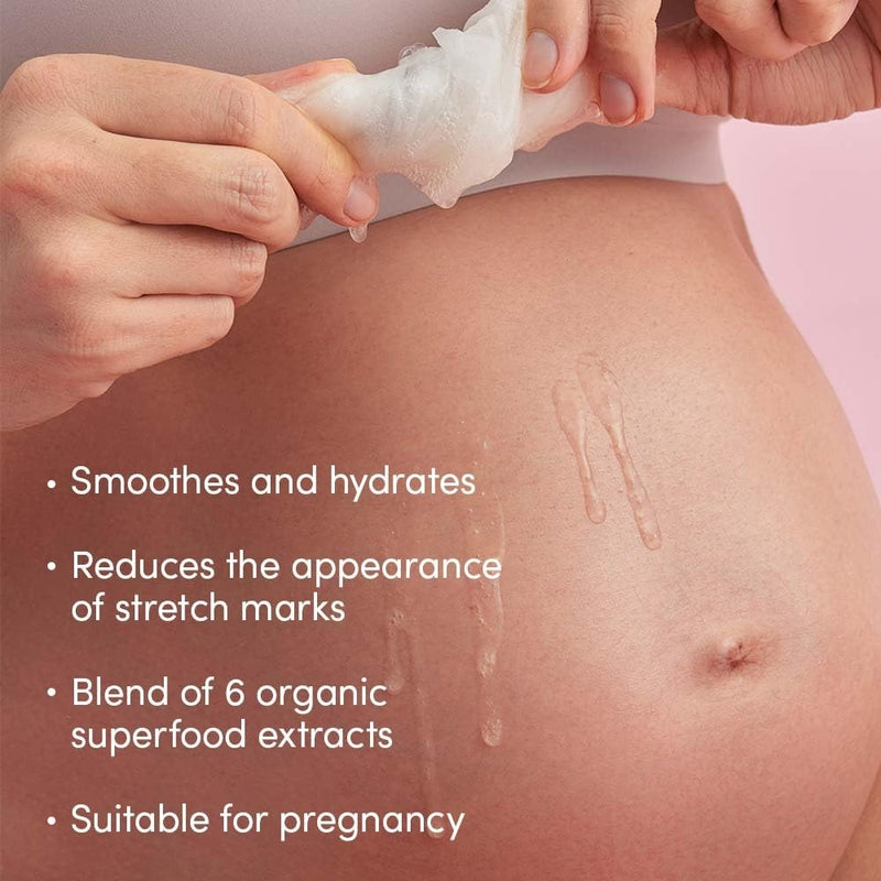 [Australia] - Evereden Soothing Belly Mask - 4 Belly Masks for Pregnant Women - One Size - Hydrating, Nourishing, & Soothing Pregnancy Skin Care Belly Masks - Clean & Vegan Pregnancy & Maternity Products 1 Count (Pack of 4) 