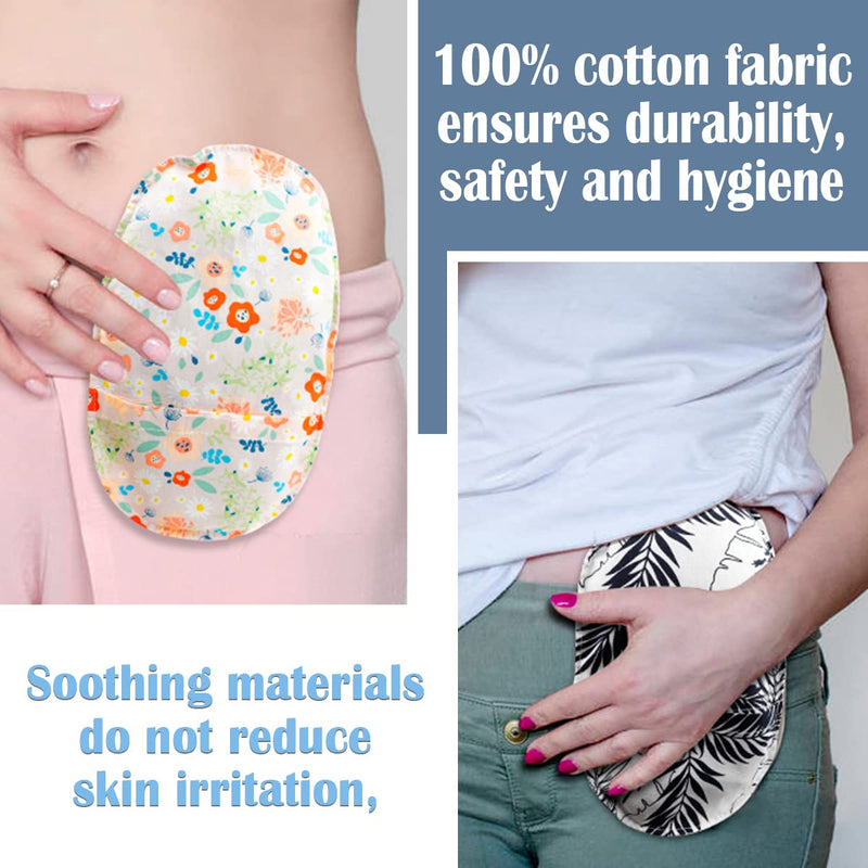 [Australia] - FERCAISH 2pcs Ostomy Pouch Colostomy Bag Cover, Stretchy Ostomy Bag Covers Protectors Ostomy Supplies, Universal Ostomy Pouch Covers 