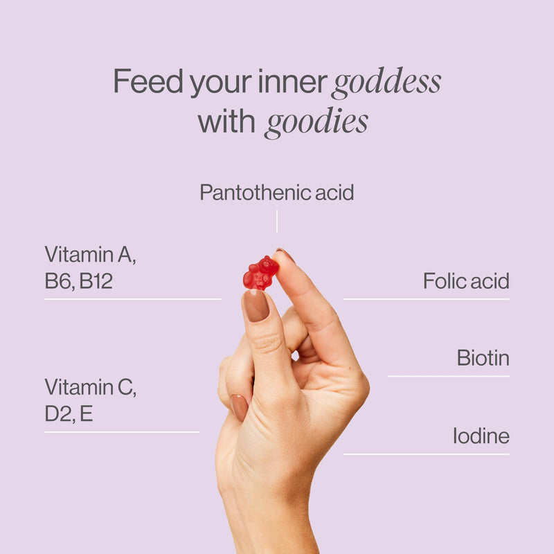 Multivitamin Gummies - with Biotin, Folic Acid, Vitamin C, Vitamin E and 6 Other Micronutrients - 120 Gummy Bears for 120 Days - Natural Strawberry Flavour - Tummy Tox Multivitamines Duo pack