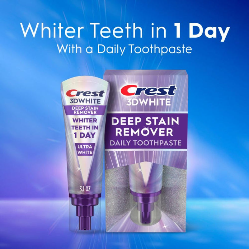 [Australia] - Crest 3DWhite Brilliance Deep Stain Remover Ultra White Toothpaste - 3.1oz 