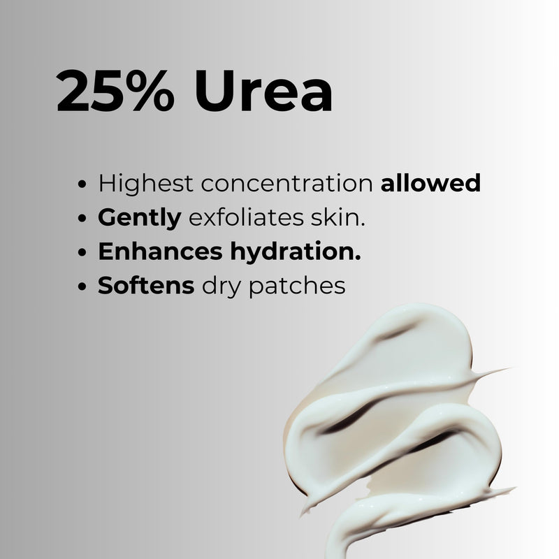 [Australia] - Foot and Elbow Cream – Urea Formula for Dry, Cracked Heels – Renewal & Softening Cream with Retinol, Vitamin B5 & E – Non-Greasy Formula for Dry Feet, Calluses & Rough Skin, 3.3 fl oz 