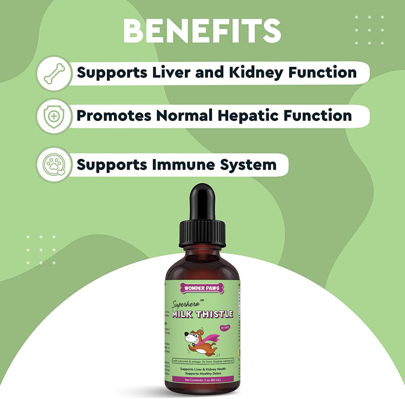 Mushroom Complex Powder Plus Milk Thistle Drops - for Dog Immune Support, Vitality Liver, Detox & Overall Wellness – Mushroom Complex 90 Scoops - Milk Thistle 2 Ounces - PawsPlanet Australia