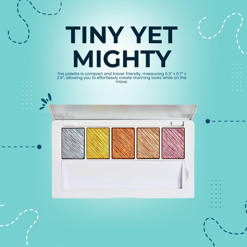 [Australia] - MAKEUP BY MARIO Master Metals® Eyeshadow Palette 5 x 0.05 oz/ 1.5 g 