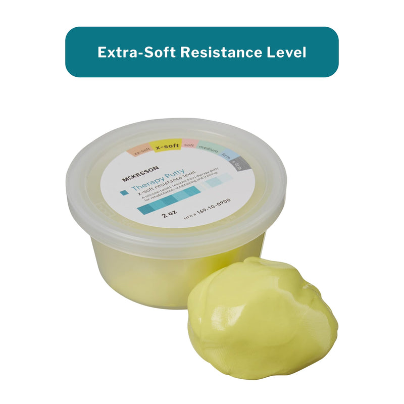 [Australia] - McKesson Therapy Putty, Non-Toxic, Unscented, Yellow, X-Soft, 2 oz, 1 Count 