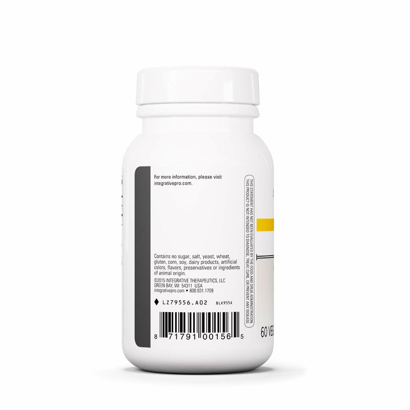 [Australia] - Integrative Therapeutics L-Theanine - Amino Acid Supplement for Stress & Relaxation Support* - Vegan, Gluten-Free & Dairy-Free - 60 Capsules (30 Servings) Standard Packaging 