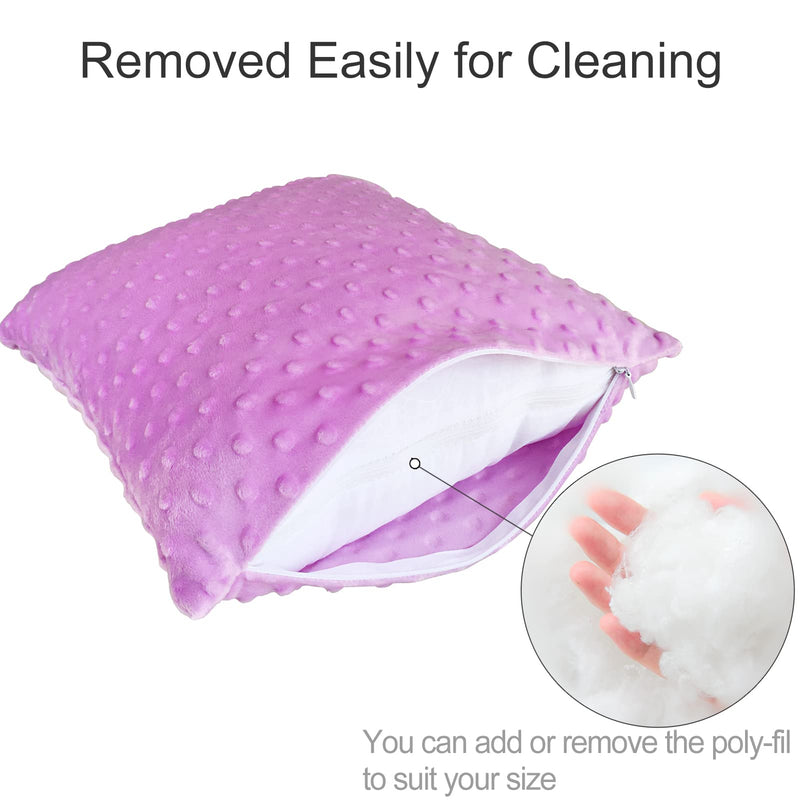 [Australia] - Heart Surgery Pillow with Pocket for After Open Heart Surgery Recovery Pillows Bypass Cardiac Coughing Comfort Patients Gifts, Minky Dot Lavender Clearance-throw Pillow Lavender 