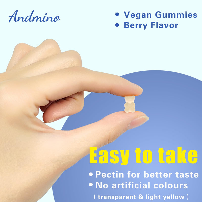 [Australia] - L-Lysine Gummies 1000 mg, with Trehalose, L Lysine Gummies for Lips & Oral Wellness, Immune Support & Collagen & Calcium, for Adults & Kids, Non-GMO, Vegan, Gluten Free, Berry Flavor, 60 60 Count (Pack of 1) 