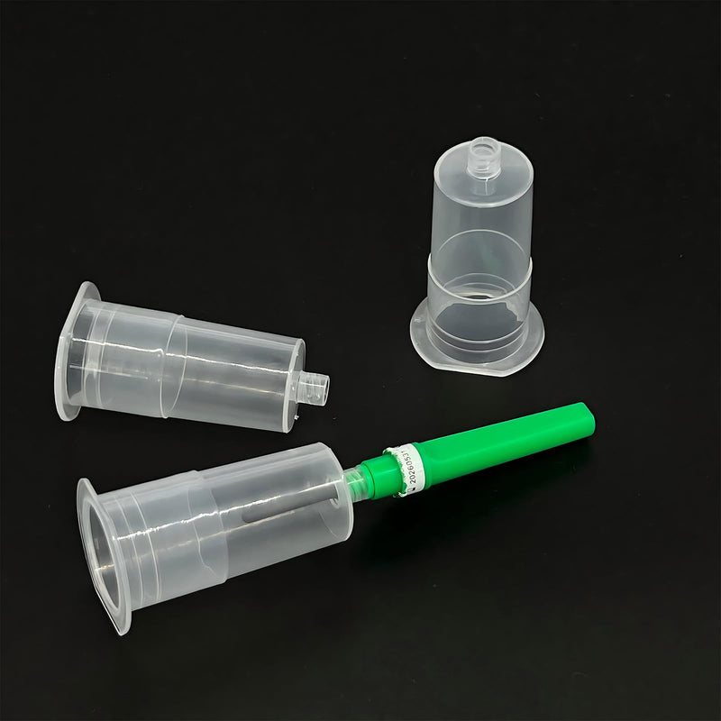 [Australia] - Needle Holder Transparent Connector (Lancet Not Included) ‚Äì Disposable Protective Training Tool for Nurses & Medical Students (50-Pack) 50-Pack 