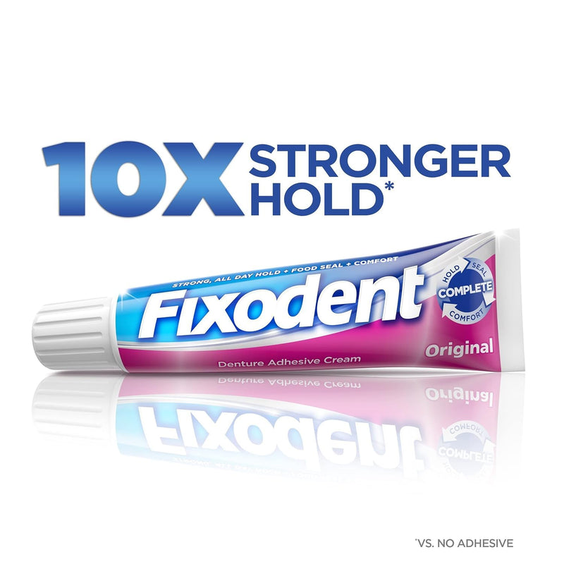 [Australia] - Fixodent Denture Adhesive Cream Original 0.75 OZ - Buy Pack & Save (Pack of 2) 
