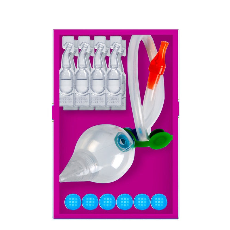 [Australia] - NeilMed Naspira Plus Nasal Oral Aspirator, 1 Count with saline ampoule(8) 1 Count (Pack of 1) 